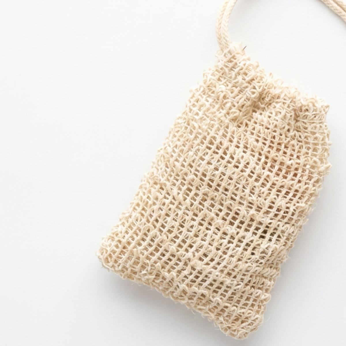 Sisal zeepzakje, 13 × 10,5 cm