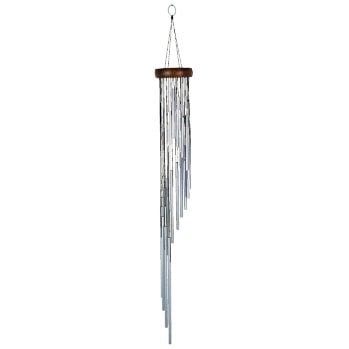 Windgong Nature’s Melody Spiral zilver 89 cm