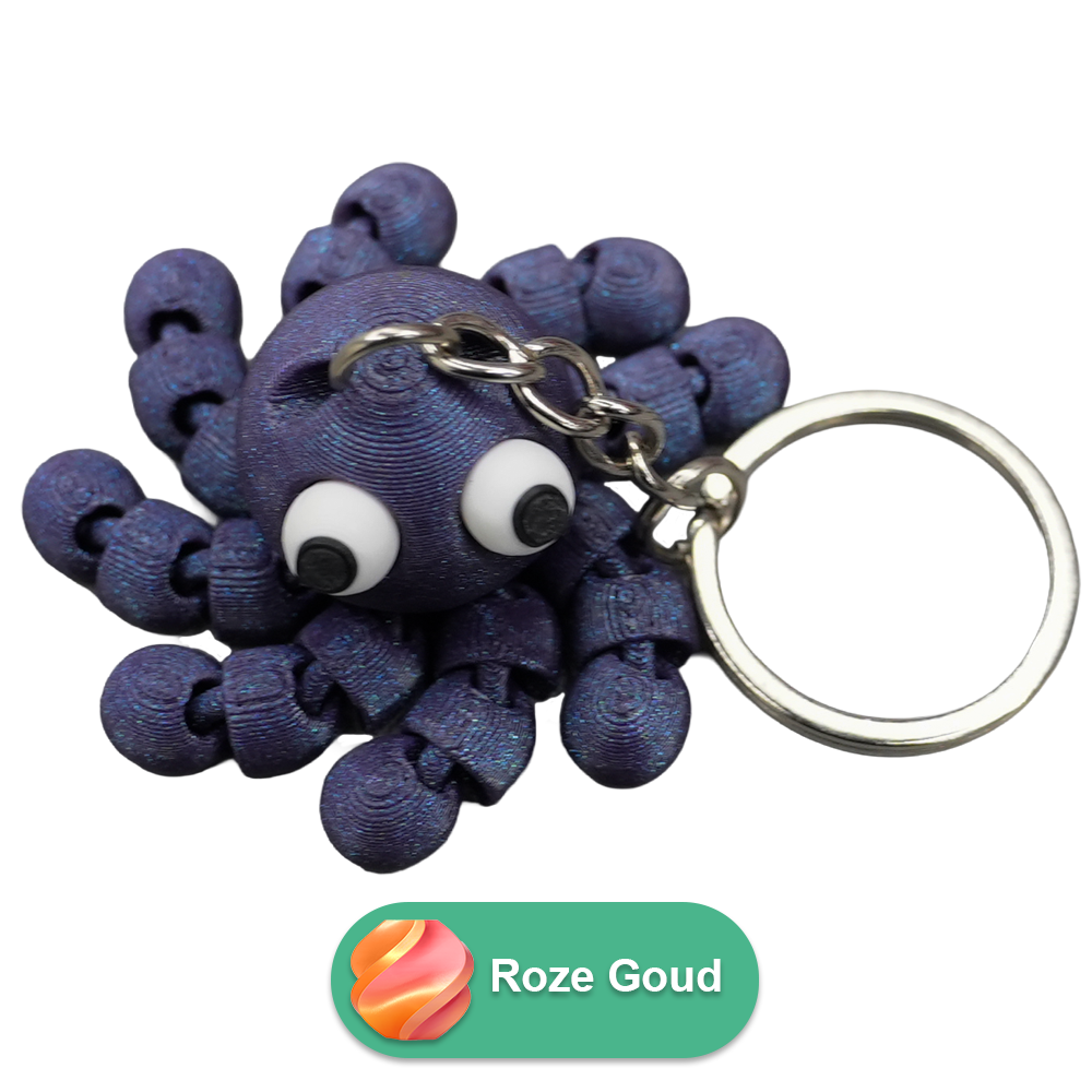 Flexi Octopus sleutelhanger