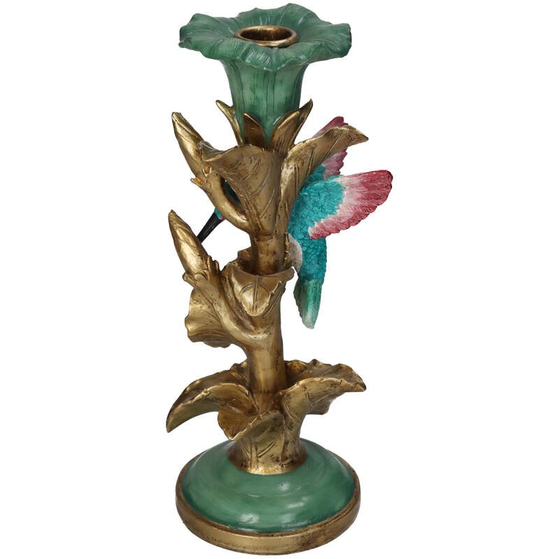 Kolibrie kaarsenhouder decoratief, 26 cm