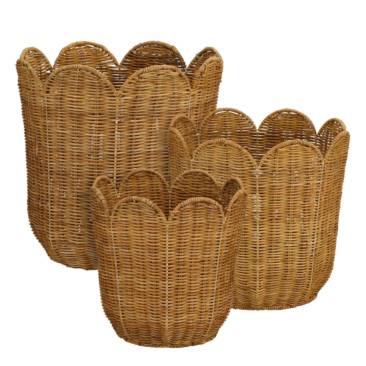 Eleta mandenset, rotan, set van 3