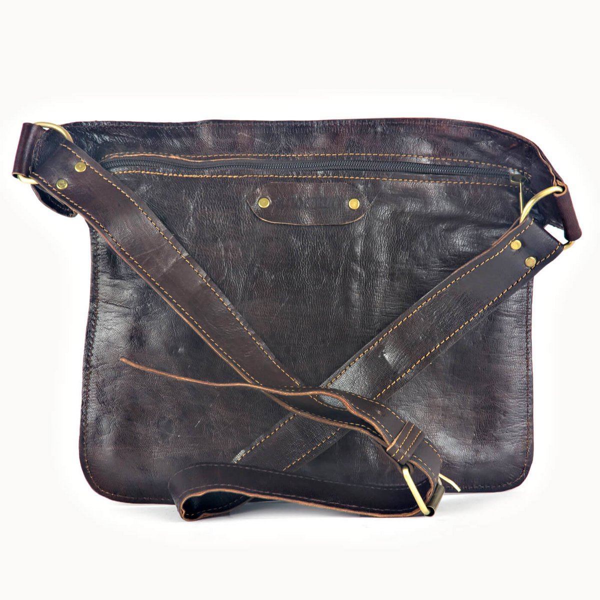 Bari Max heuptas van leer, 30 × 25 cm