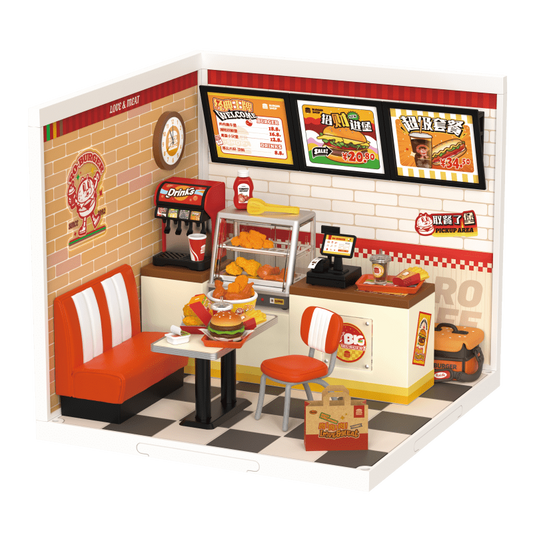 DIY house Yum Yum burgers, 15,2 cm