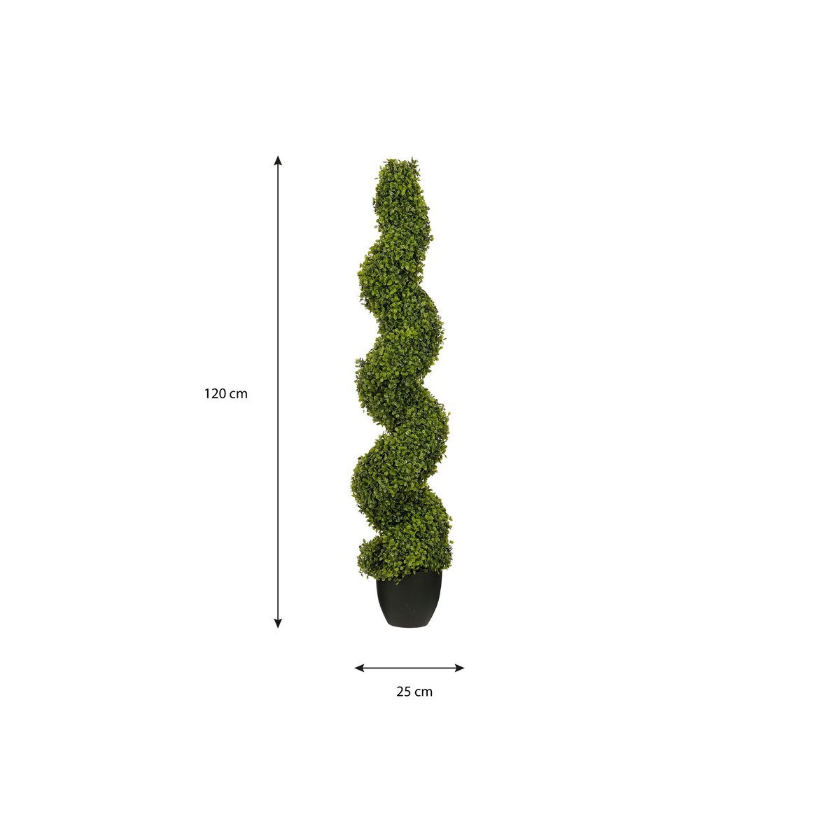 Buxus kunstplant, 120 cm