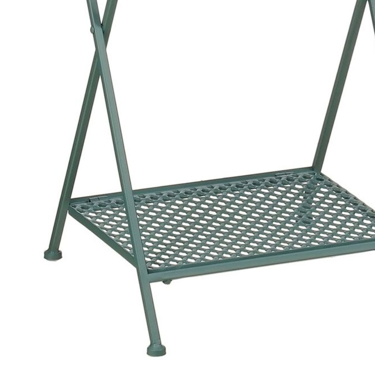 Marseille inklapbare bijzettafel voor buiten in groen, 50 × 38 × 68 cm