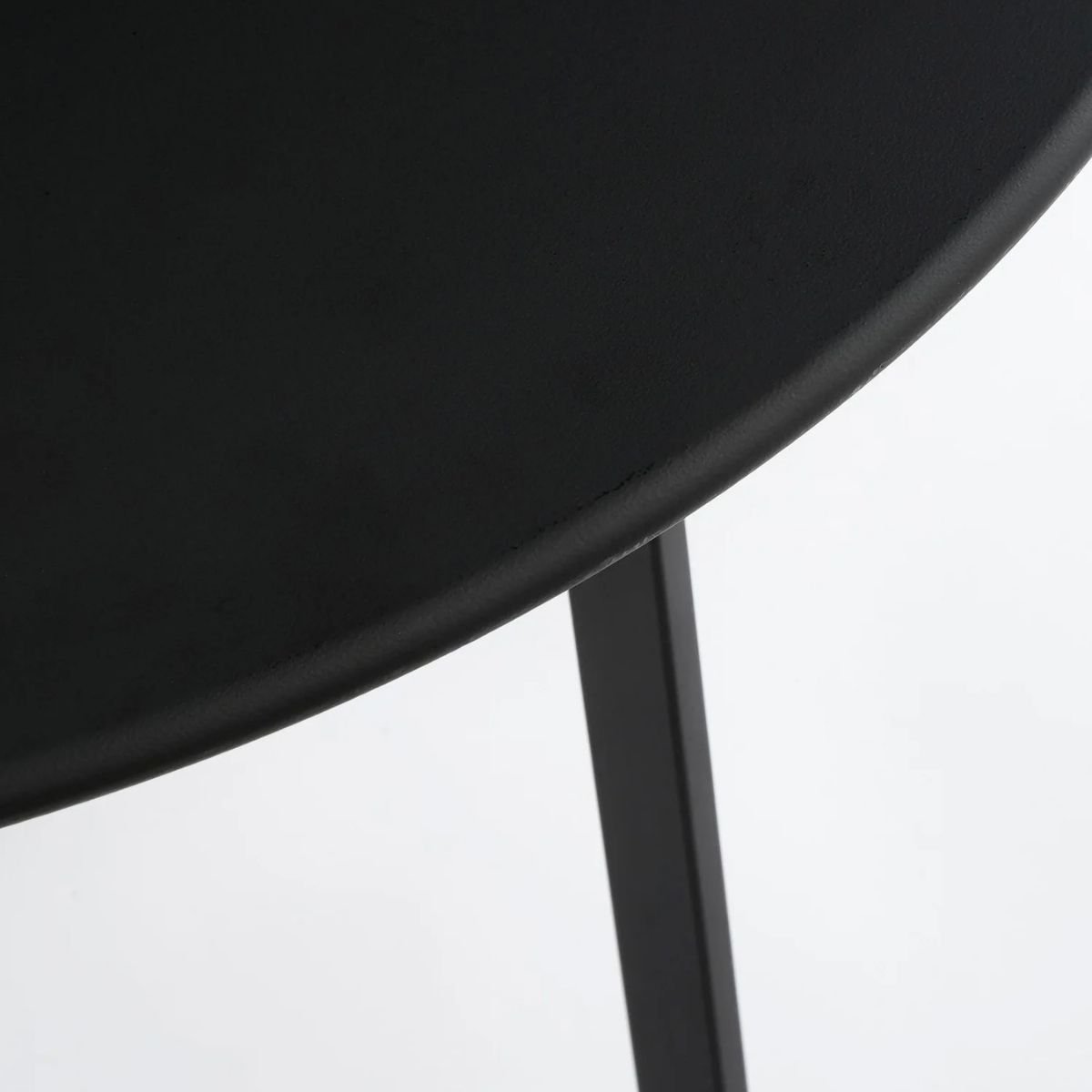 Seattle bijzettafel voor binnen en buiten, zwart, 58 × 58 × 38 cm