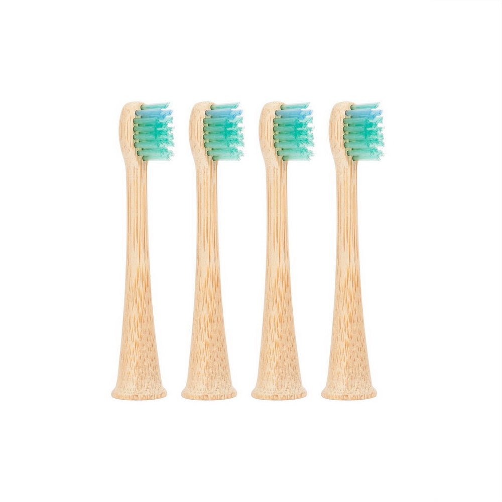 Bamboe opzetborstels voor Philips Sonicare, 4 stuks, kind