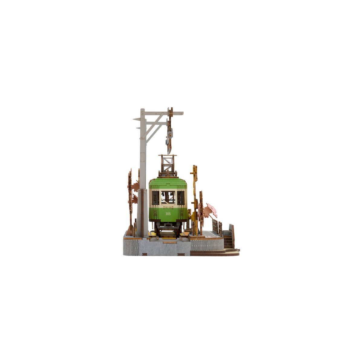 DIY 3D houten model Sakura Journey 23,2 x 14 x 16,7 cm