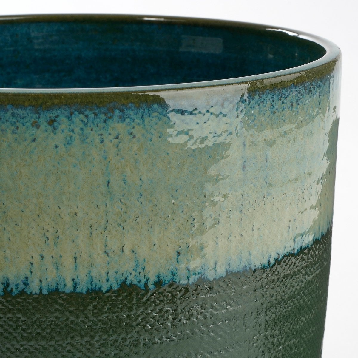 Olof bloempot, donkergroen, 20 × Ø 22 cm