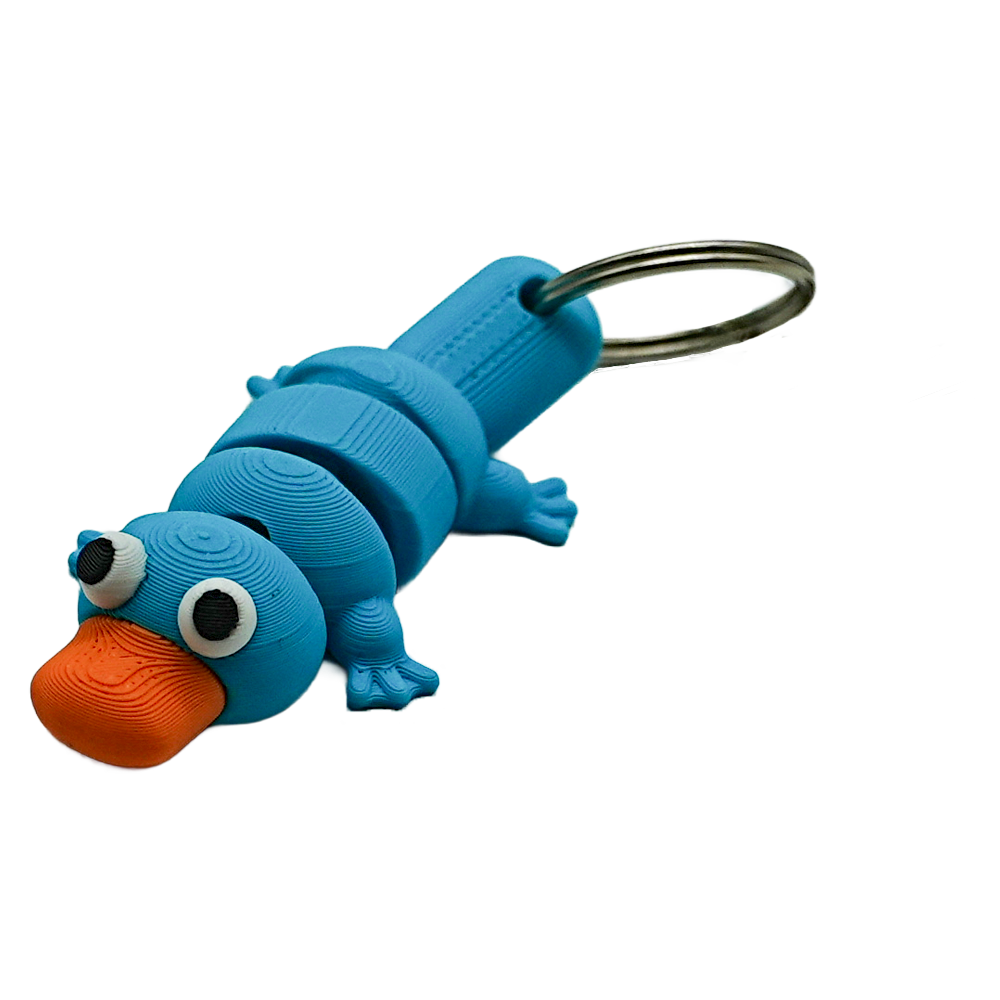 Perry het vogelbekdier sleutelhanger