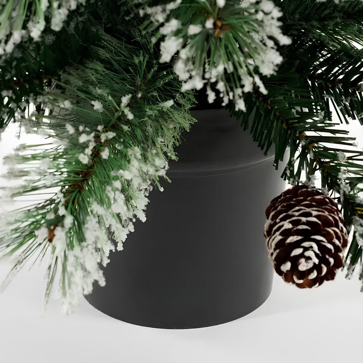 Vandans kunstkerstboom met rijp-effect, 90 cm, Ø 48 cm