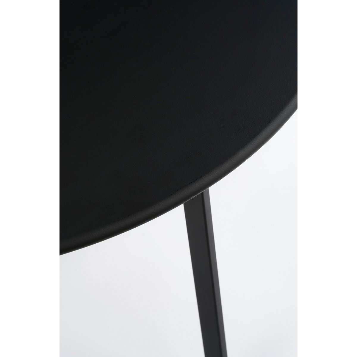 Seattle bijzettafel voor binnen en buiten, zwart, 50 × 50 × 50 cm