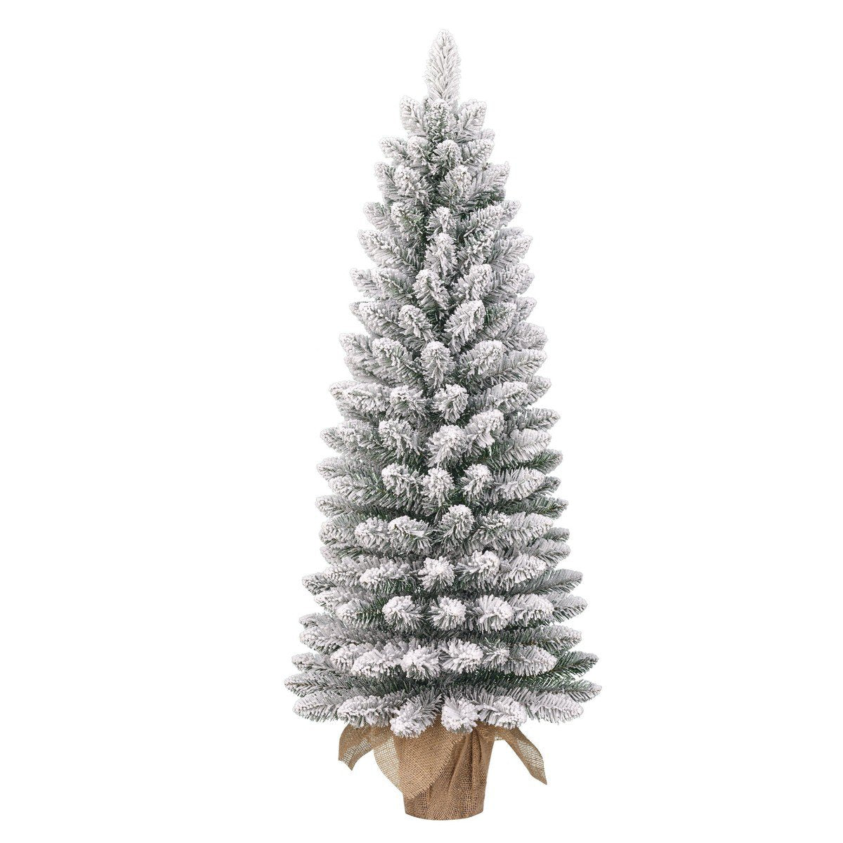 Gerlos besneeuwde kunstkerstboom met 60 LEDs, 120 cm, Ø 51 cm
