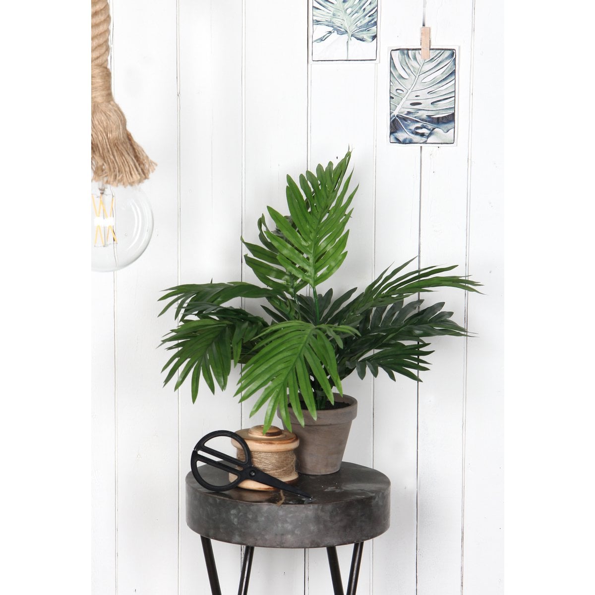 Areca palm kunstplant, 45 cm