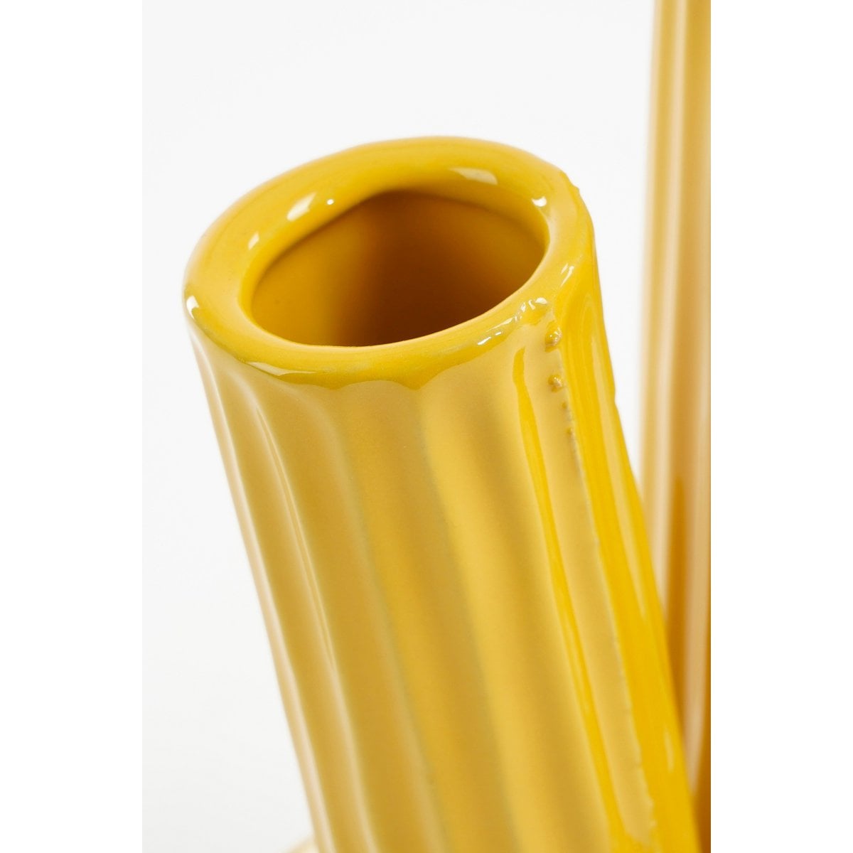Mica Decorations Felipe Tulpenvaas – Keramiek Geel (H27 x Ø20 cm)