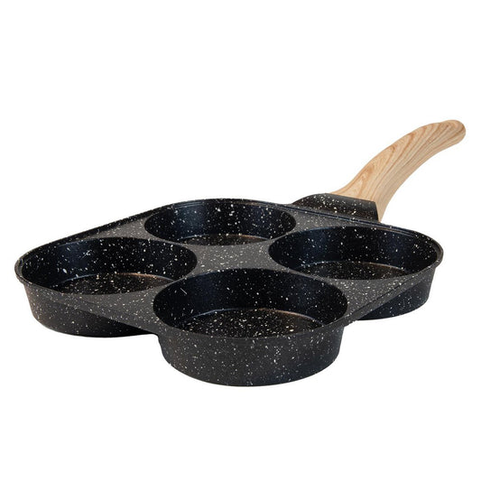 Omelet- en pannenkoekenpan voor 4 stuks Ø 19 cm