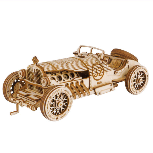 3D houten puzzel grand prix car, 18,9 cm