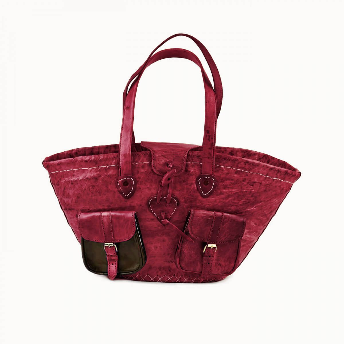 Keizerin leren shopper, 50 × 20 × 27 cm