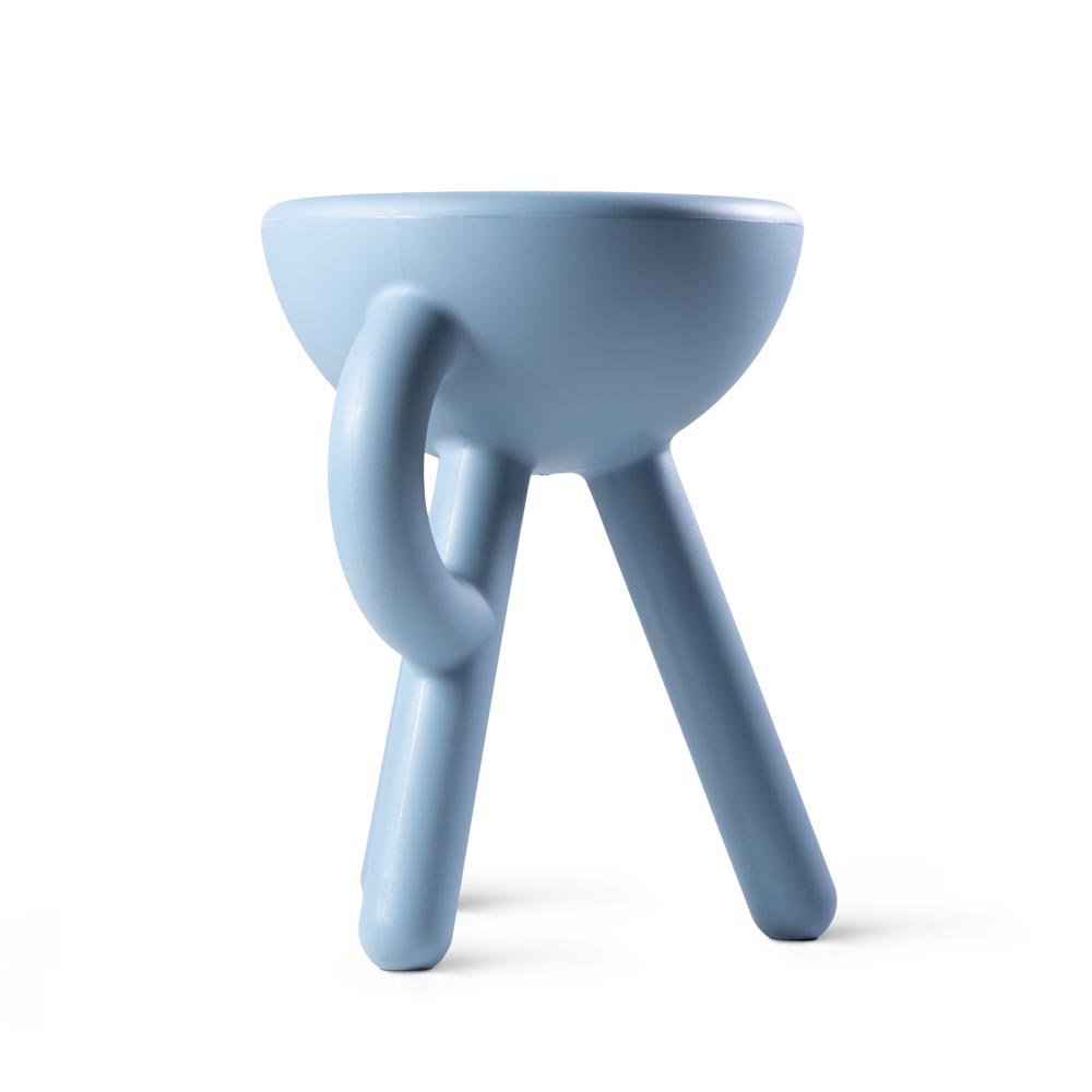 Tubby kruk, bijzettafel, sand, 38 × 33 × 45 cm