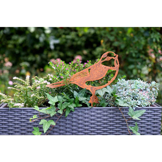 Tuinsteker lucky bird pimpelmees 26,5 x 23,5 cm