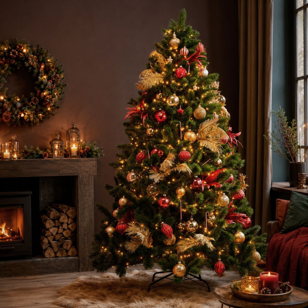 Camden kunstkerstboom, 155 cm