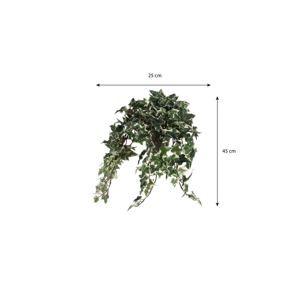 Hedera kunstplant, 45 cm