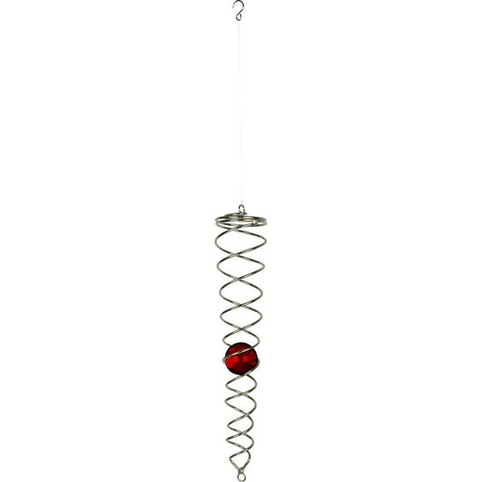 Windspinner nature’s melody twister vortex 30 cm met rode kogel