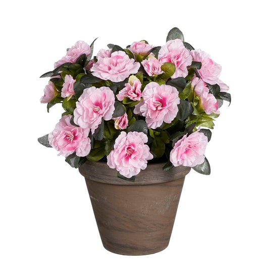 Azalea kunstplant roze, 31 cm