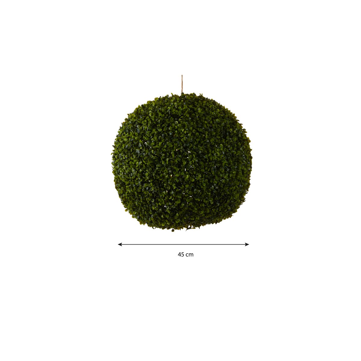 Buxusbal hangende kunstplant, Ø45 cm