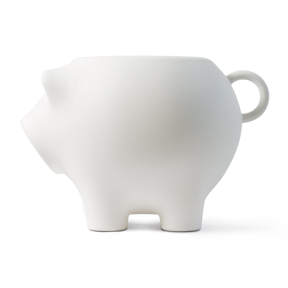 Sidepig bijzettafel, gerecycled kunststof, 67 × 45 × 45 cm