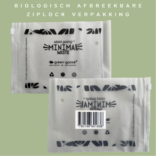 Herbruikbaar maandverband van bamboe en microvezel, 2 stuks, maat L