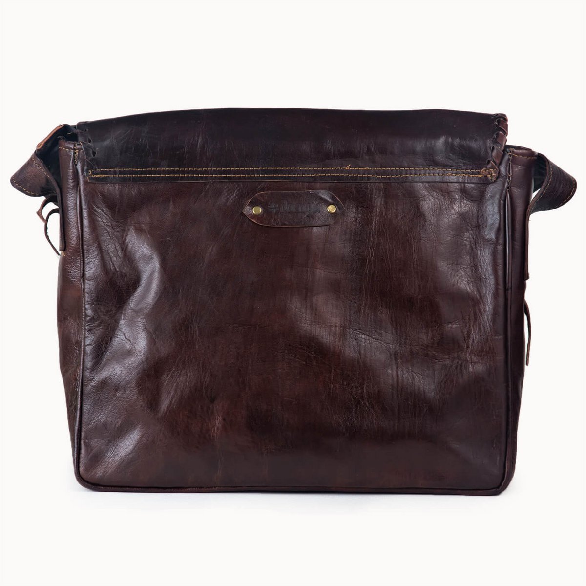 Zulu leren schoudertas, 33 × 8 × 28 cm