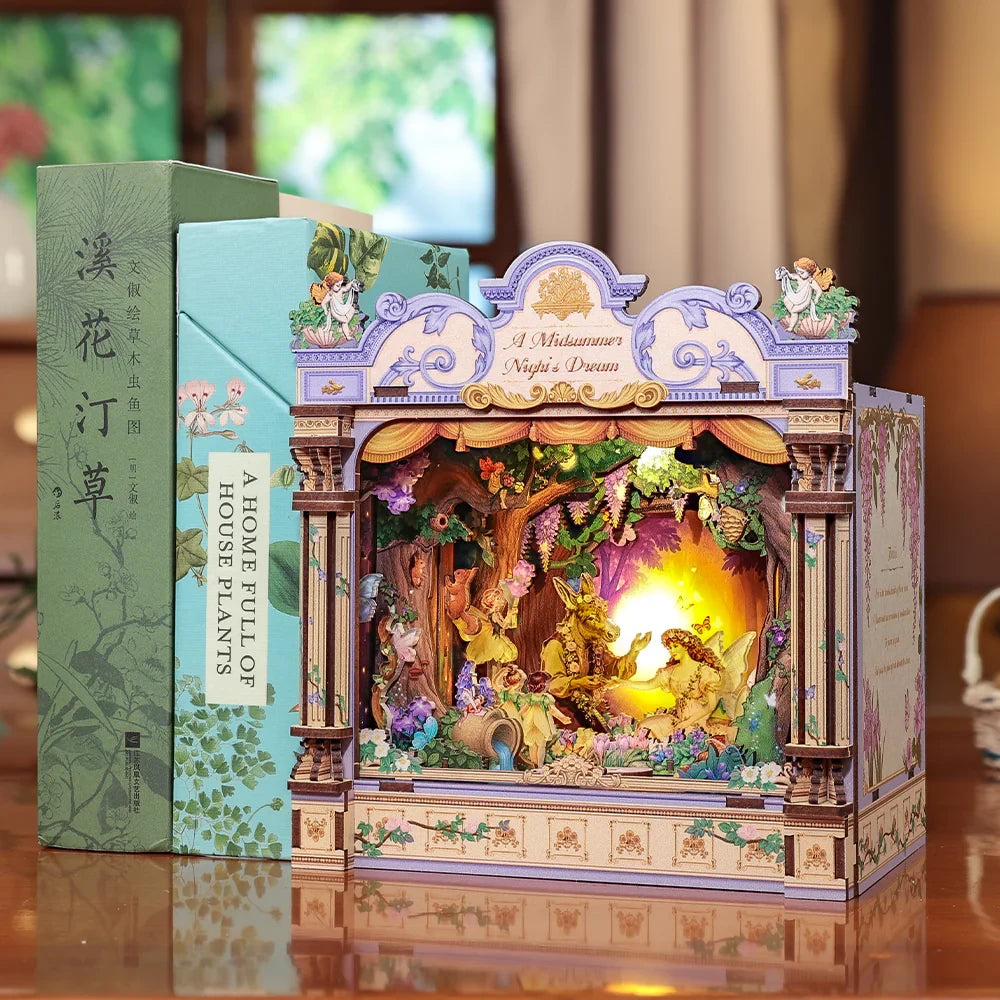 A midsummer night's dream miniatuurhuisje, 15,5 x 12,4 x 16,1 cm