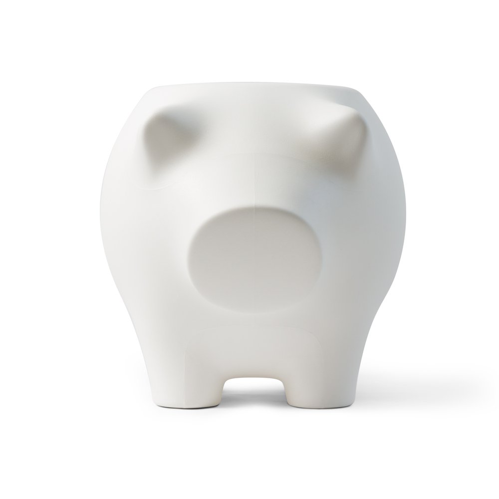 Sidepig bijzettafel, gerecycled kunststof, 67 × 45 × 45 cm