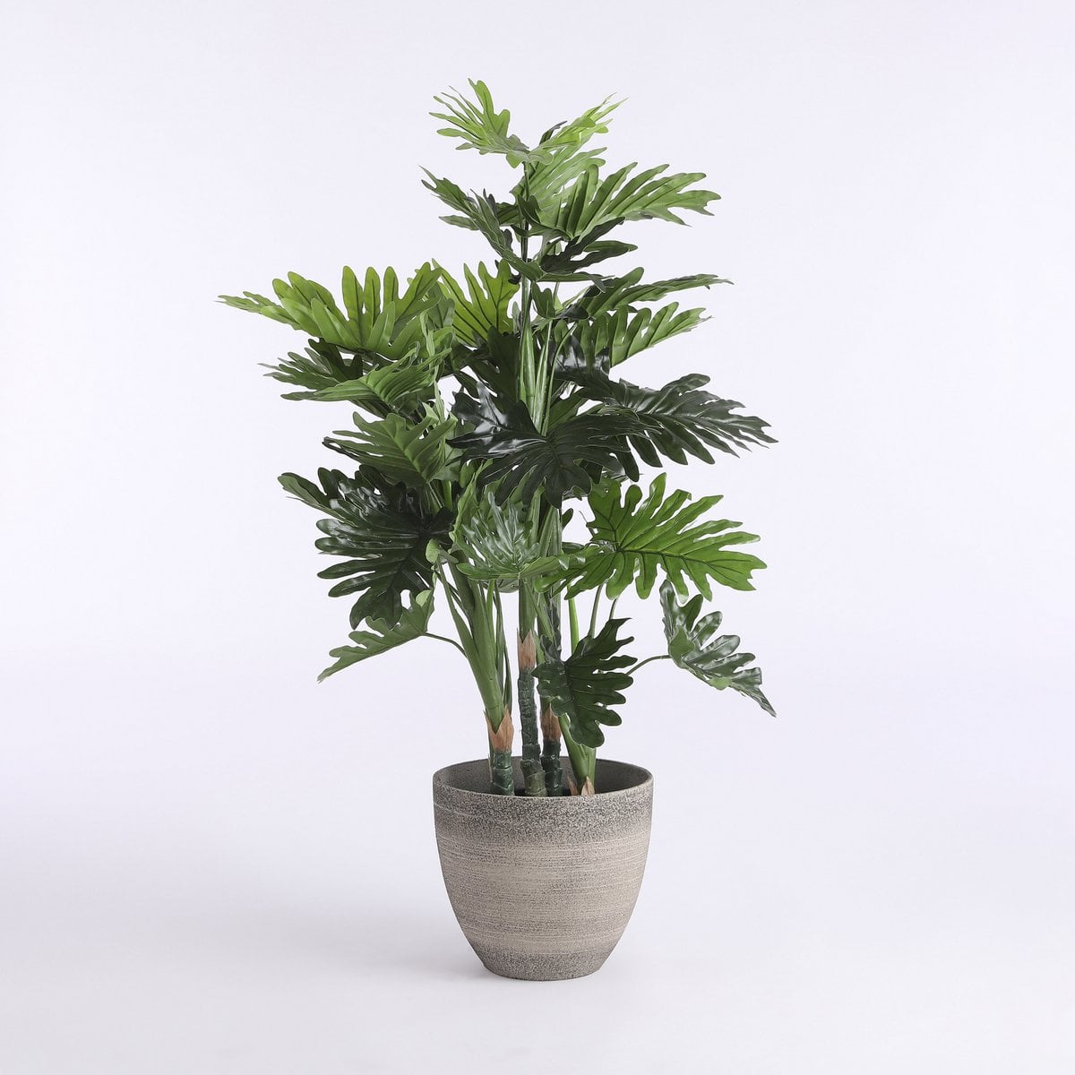 Philodendron kunstplant, 120 cm