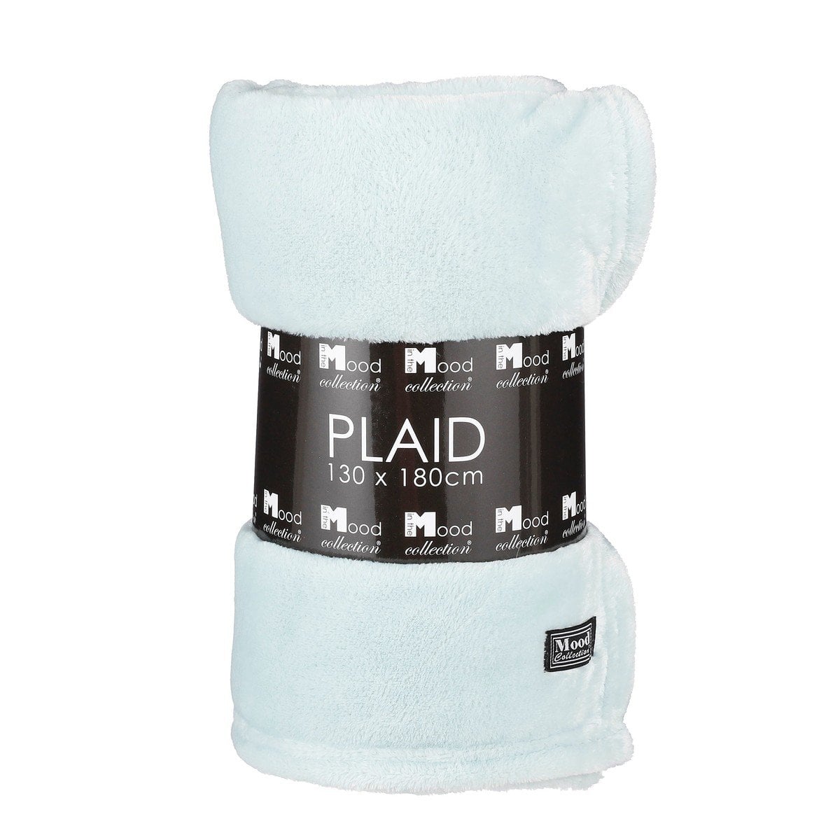 Plaid Famke mintgroen, 130 × 180 cm