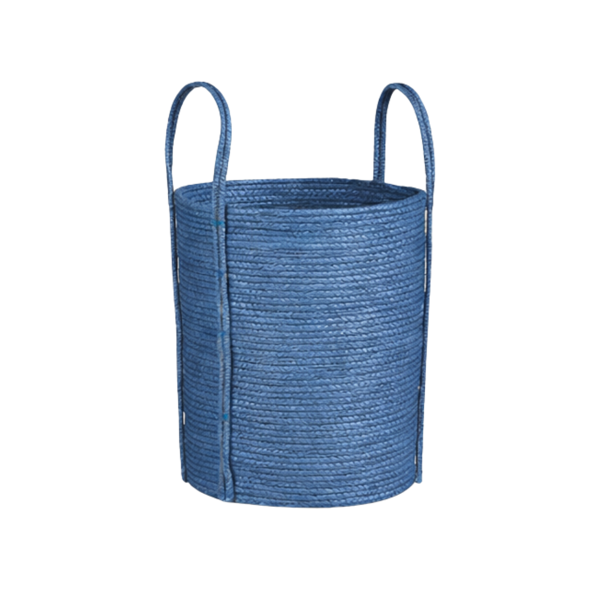 Brooklyn opbergmanden, set van 3, blauw en lichtbruin