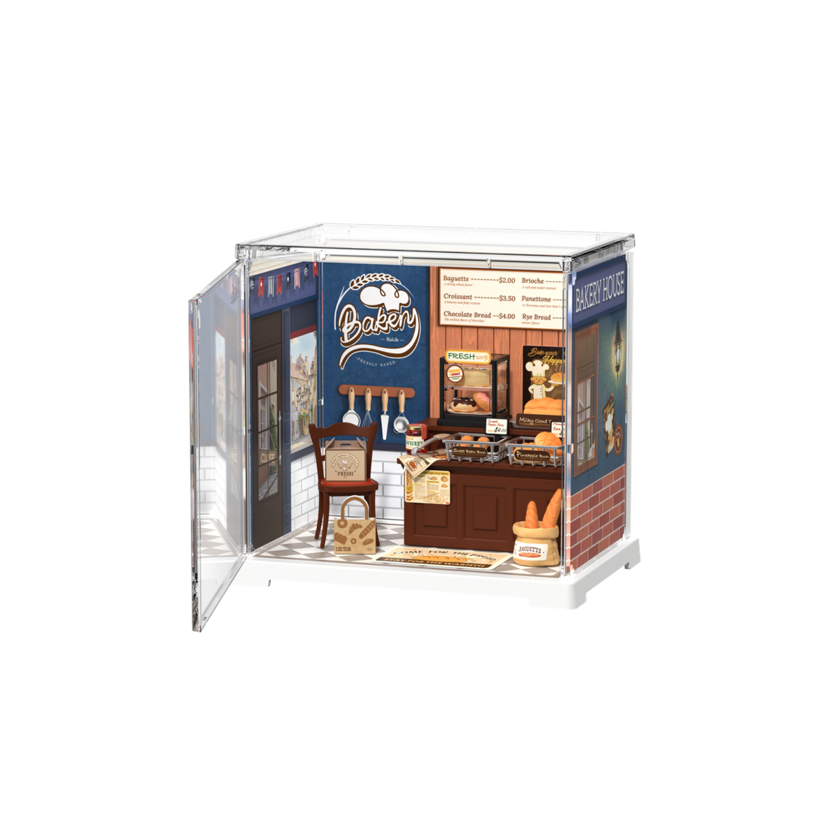 DIY huisje Butter Bakery House met LED
