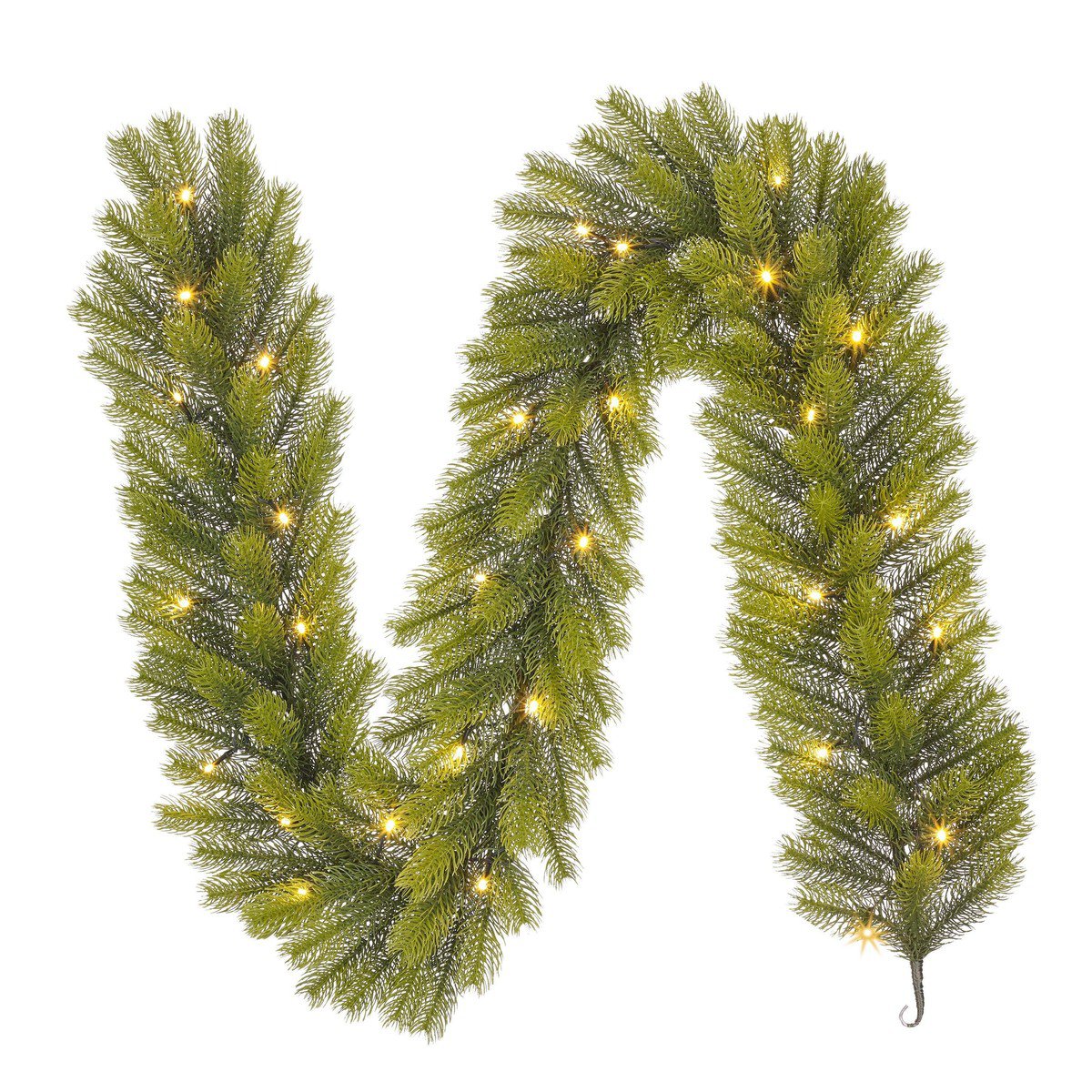 Nagoya guirlande met verlichting, 180 cm, Ø 20 cm