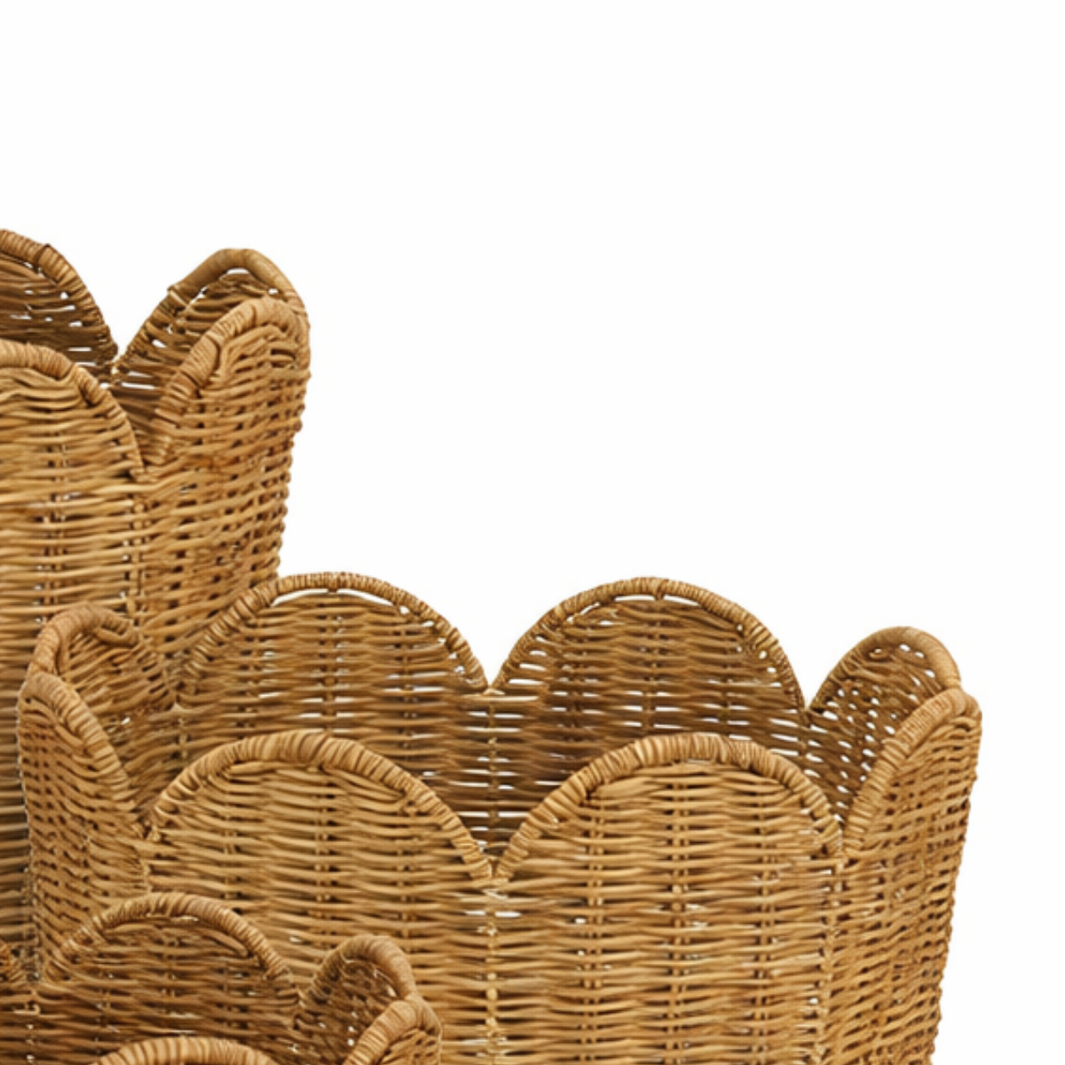 Eleta mandenset, rotan, set van 3