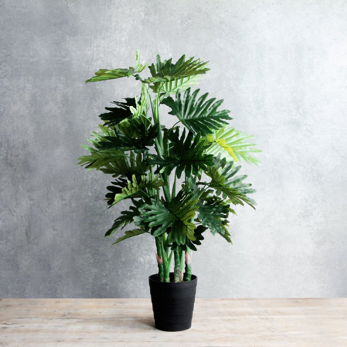 Philodendron kunstplant, 120 cm