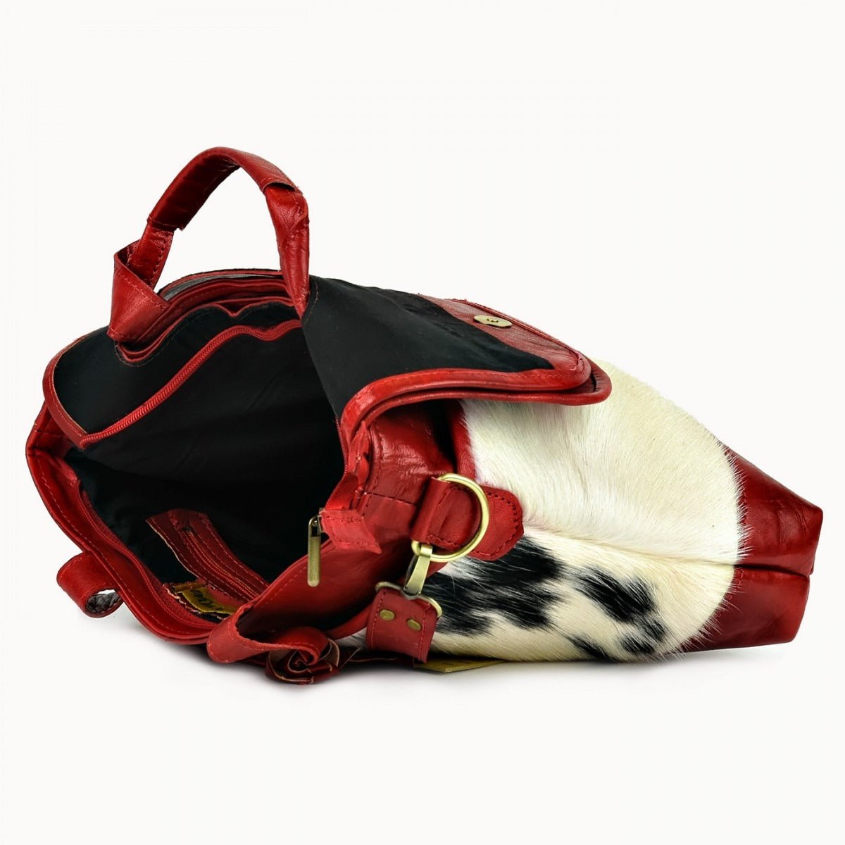 Rana damestas, koeienhuid en geitenleer, 35 cm