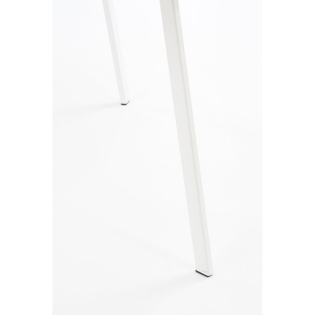 Seattle bijzettafel voor binnen en buiten in wit, 38 × 38 × 58 cm