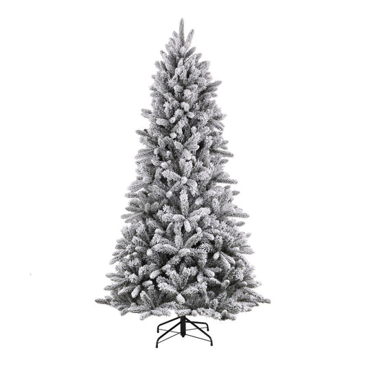 Snowdon besneeuwde kunstkerstboom, 155 cm, Ø 102 cm