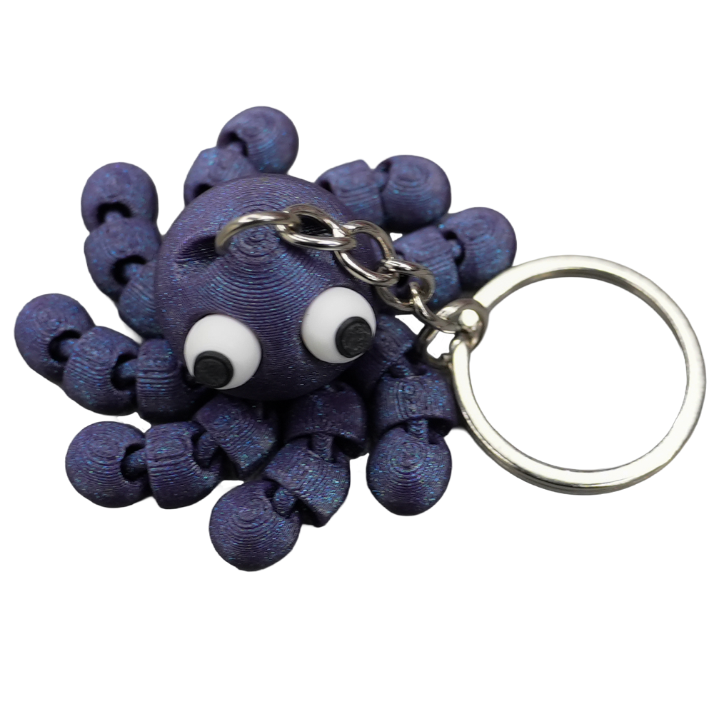 Flexi Octopus sleutelhanger