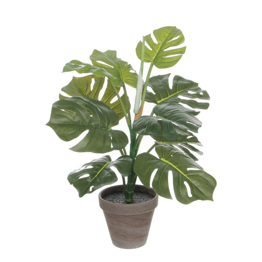 Monstera kunstplant, 48 cm