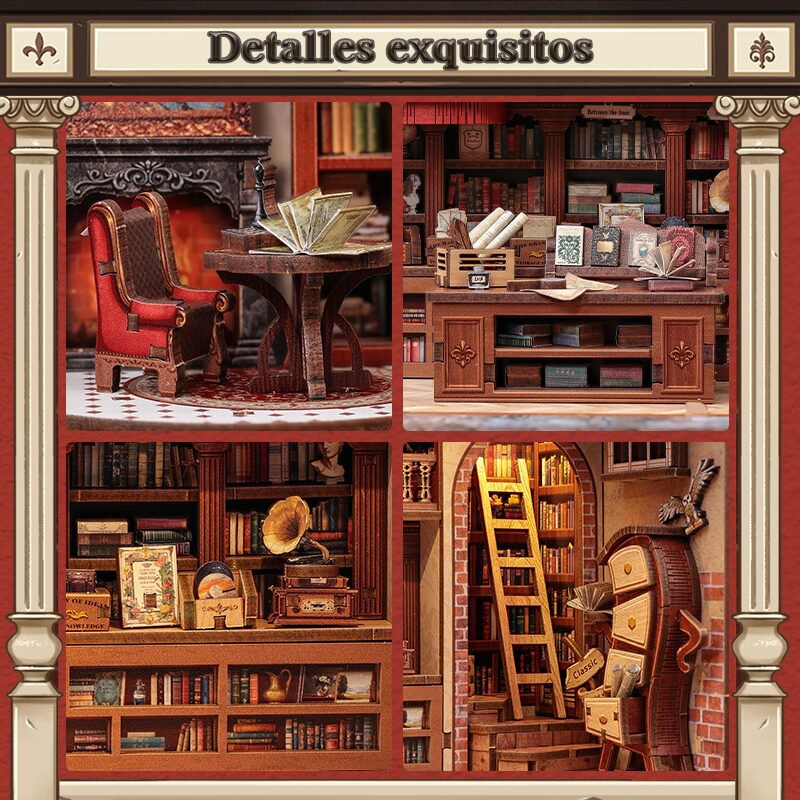 DIY house Thames bookstore, 17,7 cm
