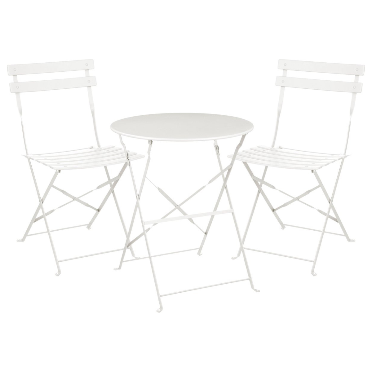 Witte bistroset Laurence 3-delig