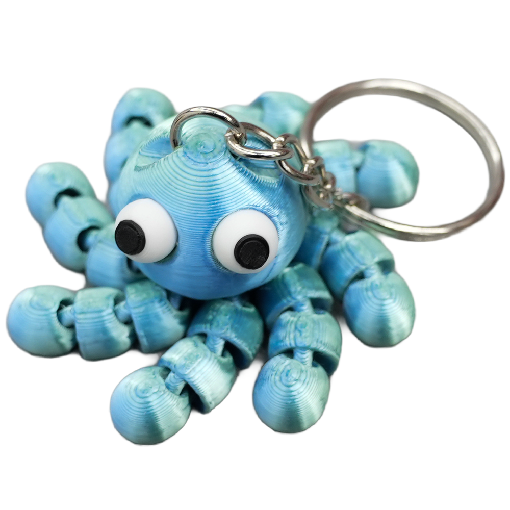 Flexi Octopus sleutelhanger