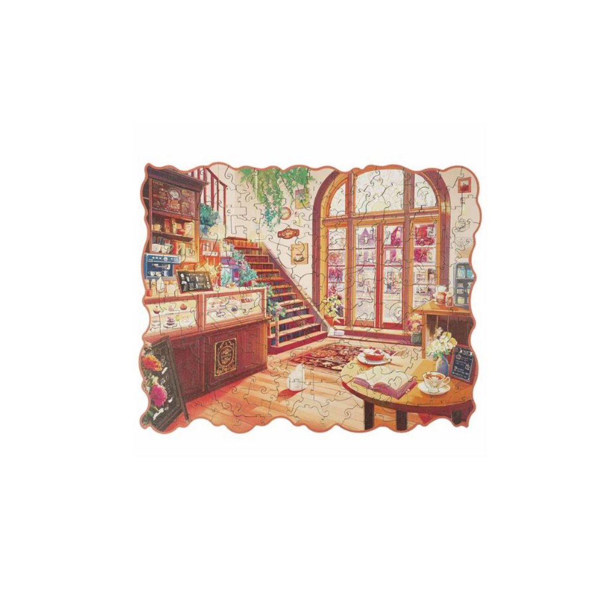 Cozy Winter Café 200 stukjes, 29,2 × 23,3 cm